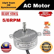 AC Motor 220V 5rpm 4W Synchronous