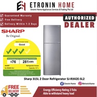 Sharp Top Freezer Refrigerator SJ-RX42E-SL2