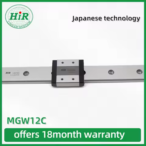 HIR MGW MGW12 MGW12C Custom Length Linear Rail 200mm 350mm 375mm 2 Carriage Z1 4PC H P SP Linear Gui
