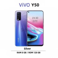 โทรศัพท์ มือถือ VIVO Y50 แรม 8 +128 GB phone ติดฟิล์มกระจกให้ฟรี+ฟรีเคสใส หน้าจอ 6.53 นิ้ว พร้อมส่ง