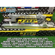 HONDA XRM110/XRM125/RS125 CARB/F.i JRP LIGHTEN SWING ARM PLUS +2 NON-SLOTTED ADJUSTABLE CNC CUT