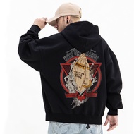 Hooded Sweater Popular Back Print Cotton Jacket Sweater Sweater Couple Tops dbtk clothing original