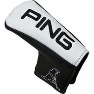 PING Putter Cover Golf Headcover White