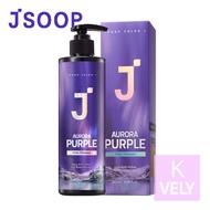 J'SOOP Color:J Aurora Purple Toning Shampoo – Woody Floral Scent 380ml / Yellow Tone Remover Shampoo
