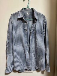 Uniqlo Striped Shirt男裝恤衫外套