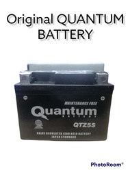 Battery 5L QUANTUM Brand Original
QTZ5S
for Motorcycle
Maintenance Free
Very Good Quality
12V 
Made of Quality Material
size 17,20,20
price 1,450
