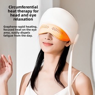 Head massager electric airbag massager eye hot compress head eye integrated massager