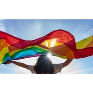 Rainbow Flag Long LGBTQ Table Cloth PRIDE 180-300 cm Decoration Festival