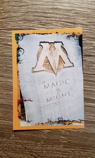Harry Potter 哈利波特 電影貼紙：097 Magic is Might