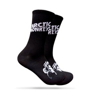 Oldschool Socks with Arctic Monkeys Band Motif - Band Socks - bebyghoull