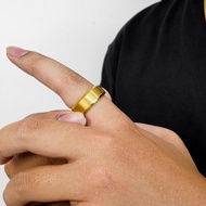PROJECT NINETYSEVEN - ADAM ENHANCED Ring - Men's and Women's Anti-Rust, Titanium, Basic, Luxurious, 