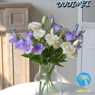OUDIMEI Artificial Lisianthus Flowers, Real Touch Lifelike Fake Eustoma Flower, Wedding Bouquet Brid