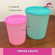 Lolite 4L 2L Thick Jar - Prabotmama / Tight Lid Jar / Cracker Container
