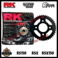 RK TAMASHII RS150 RSX150 RSX 428 Black Carbon Steel Sprocket Original