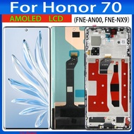 Best AMOLED For Honor 70 LCD FNE-AN00 LCD Display Touch Panel Digitizer FNE-NX9 for honor70 Display