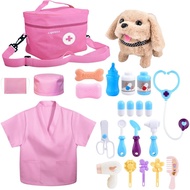 Doctor Kit for Toddlers 1-3-5 Toddler Girl Toys 3 4 5 6 Year Old Girl Birthday Gift Toys Dog Puppy V