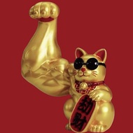 保庇BOBEE 中國工藝麒麟臂壯闊肌肉招財貓 - 劫財招財貓