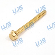 MESIN Flange Bolt 6x60 Engine Block Bolt M6x60 Key 8 Gold