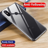 Xiaomi Mi A2 Mi 6X M1804D2SG M1804D2SI Non-Yellowing Shockproof Phone Bumper Cover Back Soft Rubber 