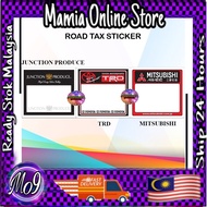 ROADTAX KERETA / ROADTAX STICKER / CAR ROADTAX / PELEKAT ROADTAX / PELEKAT ROTEX / MITSUBISHI