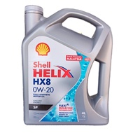 ORIGINAL 100% Shell HELIX HX8 0W-20 FULLY SYNTHETIC SP (4L)