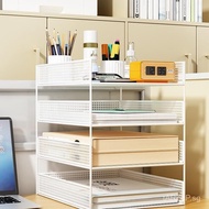 Box Storage Box Organizing Student Transparent Bookshelf Test Paper A4Paper Storage Box Printing Pap