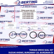 SGP SEAL SET TORQUE DRIVE Suzuki Avenis 125 Burgman 125 Burgman 125 EX 21245 21246 21247