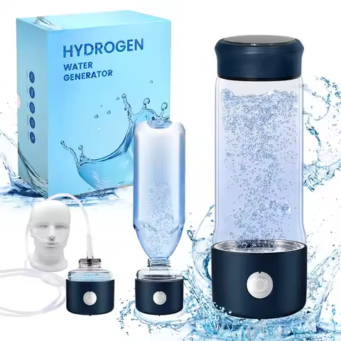 2300ppb Hydrogen Bottle Hydrogen Water Generator Bottle SPE Hydrogen Rich Water Bottle Quick Electro