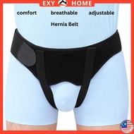 Hernia Belt Truss for Man Removable Pads Effective Support Adjustable Breathable Waist Strap