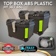 ✡Top Box Motorcycle ABS Plastic Aluminium design 36L 45L☂