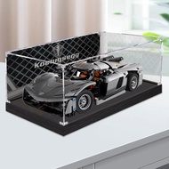 [Model Display Box] Koeniseg Supercar Acrylic Display Box Suitable for Lego 42173 Transparent Anti-d