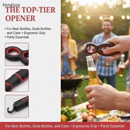 fengjue Durable Multi-functional Can Opener Non-slip Bottle Cap Twister Easy Operation for Camping R