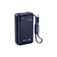 Remax 65W 自帶電源線行動電源 11850mAh [T132]