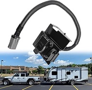 4 & 7 Pin Trailer Tow Wiring Harness Plug, Wiring Adapter, 4 Flat 7 Way Plug Adapter, Part Number 2C