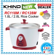 KHIND RC118M 1.8L / RC128M 2.8L ANSHIN RICE COOKER WITH STAINLESS STEEL INNER POT / MIDEA / TOSHIBA 