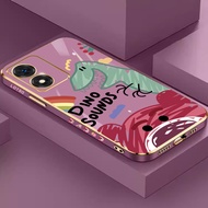 HP 6D Plated Case For Vivo Y02 Y02t Y02A Y01 Y01A Y1s Casing For Vivo Y3 Y3s 2020 Y5s Y7s Y9s vivi F