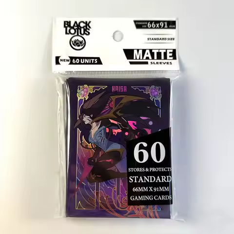 60Pcs 66X91mm Foil Kasa Goddess Card Sleeve Color Holographic Card Protection Gift Toys Shield Outer