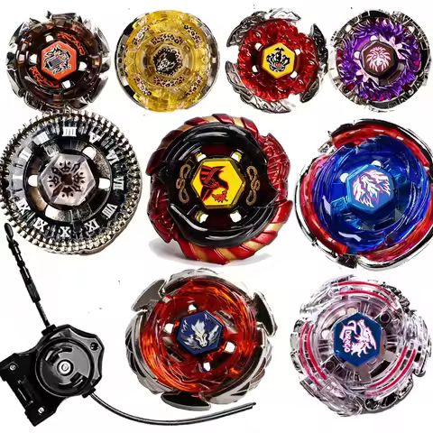 Gyro Metal Fusion Galaxy Pegasis Fury Master 4D System Gyro con lanzador BB121 BB104 BB105 Regalo de