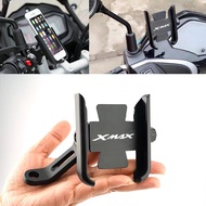 T- Yamaha XMAX 125 250 300 400 X-MAX 2017 2018 2019 2020 Accessories Motorcycle Handlebar Mobile Phone Holder GPS Stand Bracket