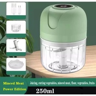 Mini Chopper USB 250ml USB Mini Food Processor Usb Blender mini Serbaguna Blender Bumbu Portable 03