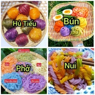 Combo 2kg includes: 500gr Vegetable Noodles + 500gr Vegetable Vermicelli + 500gr Vegetable Pho + 500