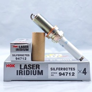 NGK Laser Iridium High Ignitability Spark Plug SILFER8C7ES 94712 for Audi A3 A4 A5 A6 A8 Q5 RS3 RS7 