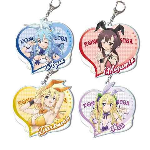 Lucky Seven Anime Peripheral Store "KonoSuba " Bunny Style Swimsuit ver Aqua Megumin Darkness Iris A