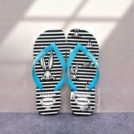 Havaianas Striped Rabbit Men's Slippers - From Brazil - Thu Huong - Natural, anti-slip rubber - Thu 