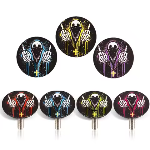 CNC Bicycle Accessories Bike Power Cap MTB Road Bike Steering Box Caps Aluminum Alloy BMX Bicycle He