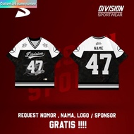 OVERSIZED STREETWEAR JERSEY DIVISION 47 LEAF OVERSIZE JERSEY  JERSEY VINTAGE RETRO JERSEY DVS SPORTW