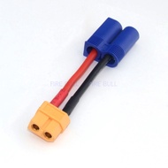 XT60 Female to Male EC5 Style w 14AWG Silicone Wire Connector / Adapter Cable Converter for RC Charg