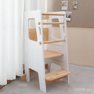 Wooden Kitchen Montessori In-Stock Footstool Tower Baby Chair Handwashing Children's Anti-Fall Learn