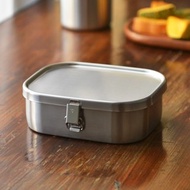 日本相澤工房 AIZAWA 日本製18-8不鏽鋼方形便當盒-670ml