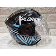 HELMET XDOT ( XPLORER) G518B - 4 COLORS